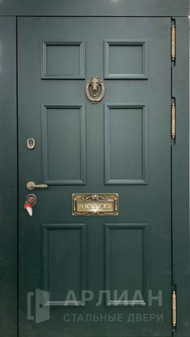 Фото №2 «Металлическая дверь с декоративной накладкой №756»