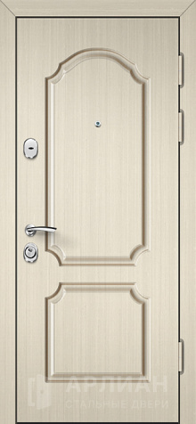 Фото «Квартирная металлическая белая дверь с панорамным глазком №12»